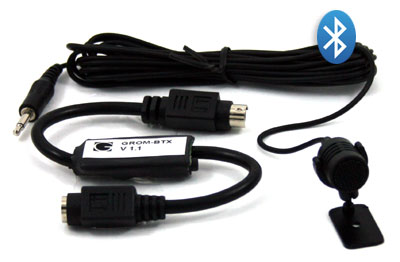 GROM In-Car Bluetooth Splitter Hands Free adapter for GROM IPD2, IPD1, AUX adapters