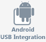 Android Direct Integration via Android USB cable and AALinQ