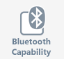 Bluetooth Capable with or without GROM Bluetooth Dongle